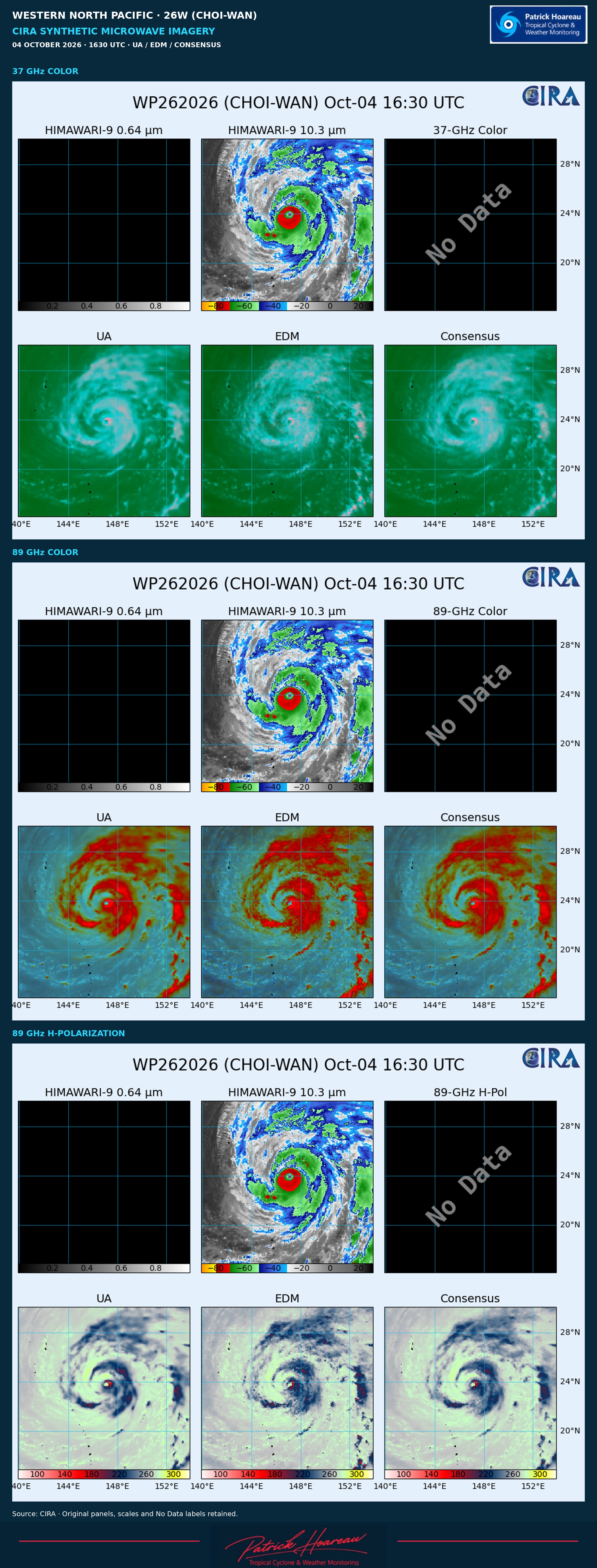 26W(Choi-wan) peaks at Super Typhoon Intensity after Rapid Intensification: + 45kts/24h, SAR reads 140kts 