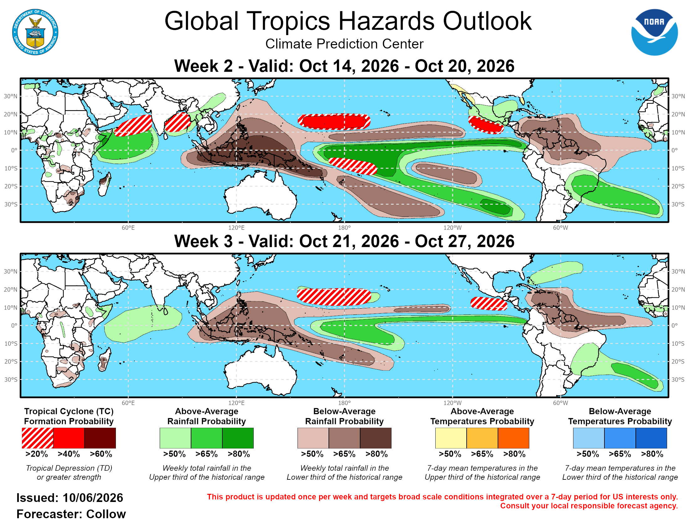 3 Week Tropical Cyclone Formation Probability//10/06/26