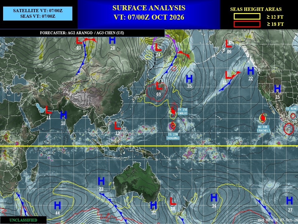 ILES SOEURS: Maurice/Réunion/Rodrigues/Agaléga/Tromelin: relevés & analyses climatologiques du 07/10/26