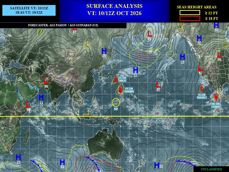 ILES SOEURS: Maurice/Réunion/Rodrigues/Agaléga/Tromelin: relevés & analyses climatologiques du 10/10/26