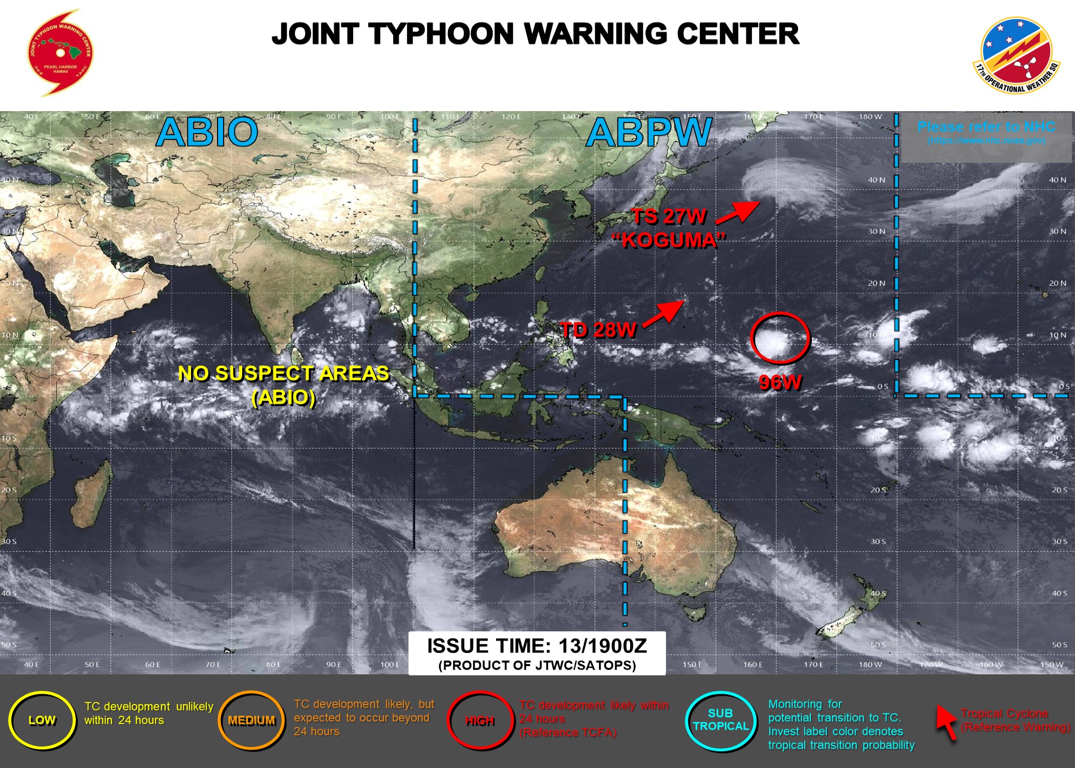 3 Week Tropical Cyclone Formation Probability//10/13/26 