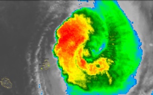 CILIDA: les grosses pluies à 50km de Maurice