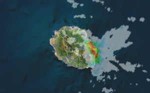 Grosses pluies et orages à Saint Benoît