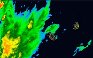 Fortes averses et orages possibles sur plusieurs régions de la Réunion