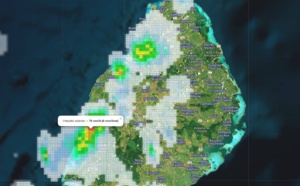 Maurice: grosses averses orageuses sur le sud ouest