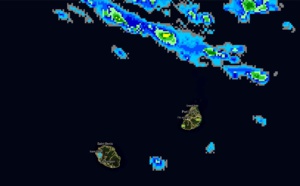 Réunion/Maurice: risque orageux pour demain après midi.
