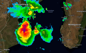 Cyclones: zone suspecte sur le Canal de Mozambique