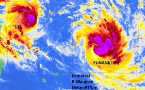 CYCLONES: Rodrigues en alerte 2, FUNANI s'intensifie