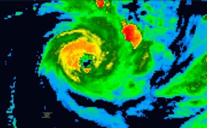 Point de 22h: Cyclone tropical FUNANI à 250km de Rodrigues
