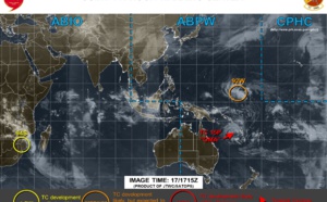 South Indian: INVEST 94S now rated as LOW for the next 24h, might develop quickly once over the MOZ Channel