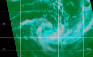 15UTC: TC HALEH(17S): forecast to intensify next 96hours to a peak at Category 3 US, no threat to land