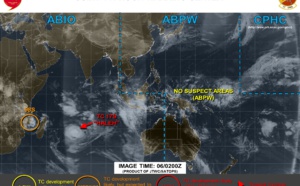 03UTC: South Indian: INVEST 98S under surveillance over the MOZ Channel