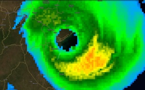 00UTC: TC IDAI(18S) made landfall over Beira near 22utc.