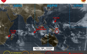 South Pacific: 92P is now likely to develop next 24hours, models indicate possible high potential of intensification in 3 to 4 days