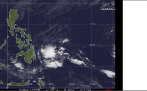 21UTC: TD 03W is expected to dissipate over Mindanao after 24hours, might re-intensify once over the South China Sea