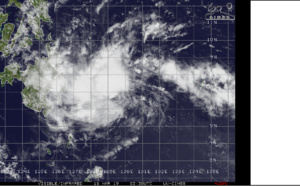 03UTC: TD 03W landfall forecast near Davao in 24hours, might re-consolidate once over the South China Sea