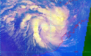 03UTC: South Indian: TC VERONICA(21S) intensifying rapidly to the north-west of Western Australia