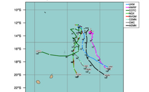 09UTC: South Indian: Mascarenes area: 93S likely to develop next several days, could become an intense cyclone in 4 to 5 days