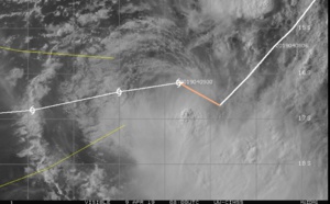 09UTC: TC WALLACE(23S): intensity forecast to fall below 35knots in 36hours(maybe sooner)