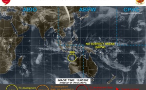 06UTC: South Indian: INVEST 98S: low chances of development next 24hours