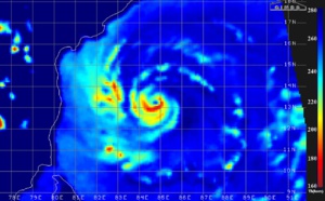 TC FANI(01B) near category 3 US, intensifying and being a serious threat to north-east India(VIDEO)