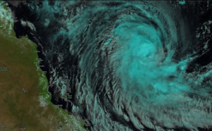 Coral Sea: Cyclone ANN(27P) is forecast to make landfall over Cape York near Coen in 48hours
