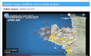 Tempête "MIGUEL": des rafales de 110km/h et de fortes pluies prévues pour la Bretagne