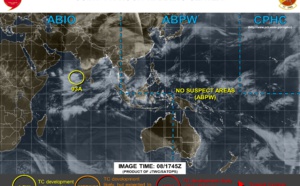 North Indian: invest 93A could reach TC intensity in 72hours