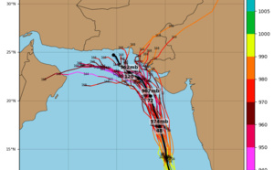 Arabian Sea: invest 93A likely to be a TC within 24hours and likely to intensify significantly next few days