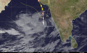 Arabian Sea: rapidly intensifying cyclone VAYU(02A) could reach category 2 US within 36hours