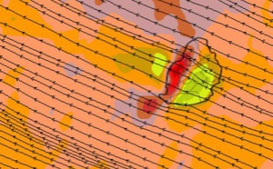 MAURICE: net renforcement du vent jeudi et vendredi avec des rafales dépassant probablement 100km/h à la Montagne des Signaux