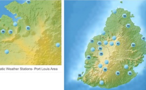 MAURICE: 86km/h sur la plage du Morne, rafales de 90/100km/h toujours possibles Vendredi