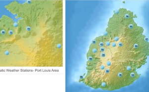 MAURICE: 86km/h sur la plage du Morne, rafales de 90/100km/h toujours possibles Vendredi