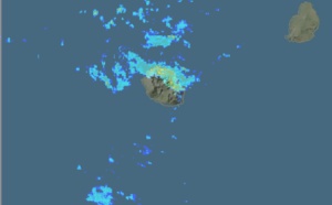 REUNION: nombreuses averses sur l'Est et le Nord ce matin