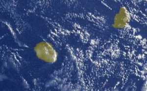 1° au volcan la nuit dernière, le soleil de Mardi fait du bien malgré le vent vigoureux