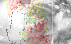 TD DANAS(06W): slow intensification expected next 72hours while confidence in the forecast track is low