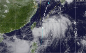 TS DANAS(06W) no significant intensification expected, forecast to dissipate over South Korea in 72hours