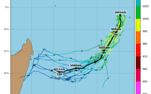 South Indian: INVEST 96S under watch, limited development expected at the moment