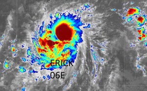TS ERICK(06E) forecast to intensify rapidly next 48h up to Category 3 US