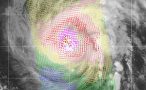 Hurricane ERICK(06E), top category 3 US, intensity to fall below 65knots in 48hours