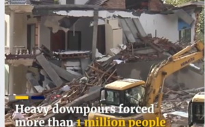 Ouragan/Typhon: vidéo impressionnante des inondations en Chine dues au typhon Lekima