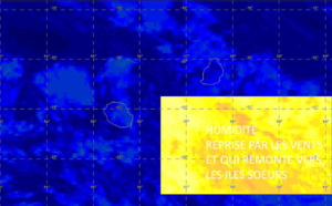 [ VIDEO] Météo Live: humide de Saint Joseph à Sainte Marie et sur les hauts cette nuit et demain matin 