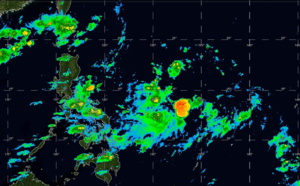 Invest 97W: moderate chances of development within 24h
