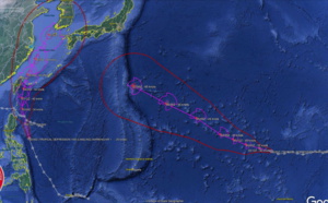 14W, Lingling(15W) and Invest 91W  updates