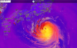 Dangerous Typhoon Faxai is bearing down on the Tokyo area