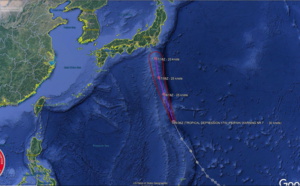 TD Peipah(17W): weak and close to dissipation. 95W: low chances of development next 24h