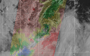 Invest 95W is now TD 18W, gradually intensifying next several days