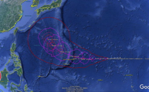 Invest 93W is now TD 20W: fast developing system with high potential