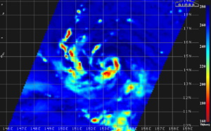 TS HAGIBIS(20W): developing a microwave eye feature, rapid intensification possible
