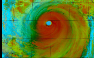 Super Typhoon Hagibis, category 5 has yet to weaken